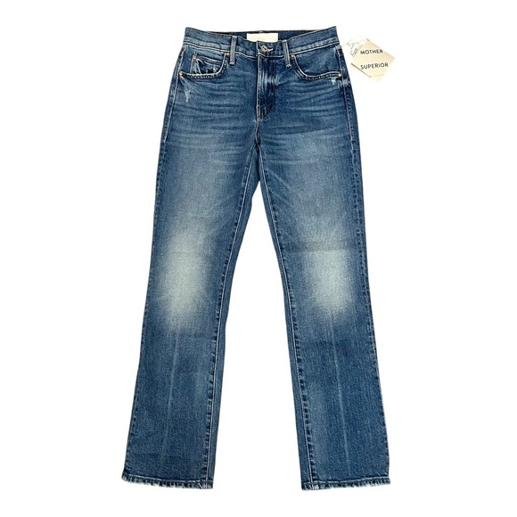 Mother Superior The Rascal Ankle Jeans in Medium Wash Size 26 NWT (1194-259) - Picture 1 of 11